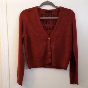 NWOT: Short Sweter Cardigan : S